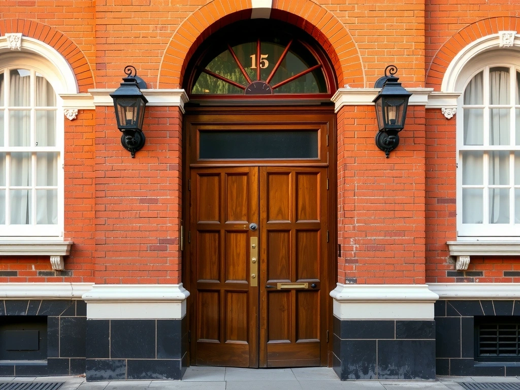 Wejście do budynku gabinetu